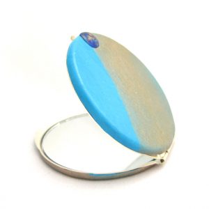 espejo doble de bolso sand